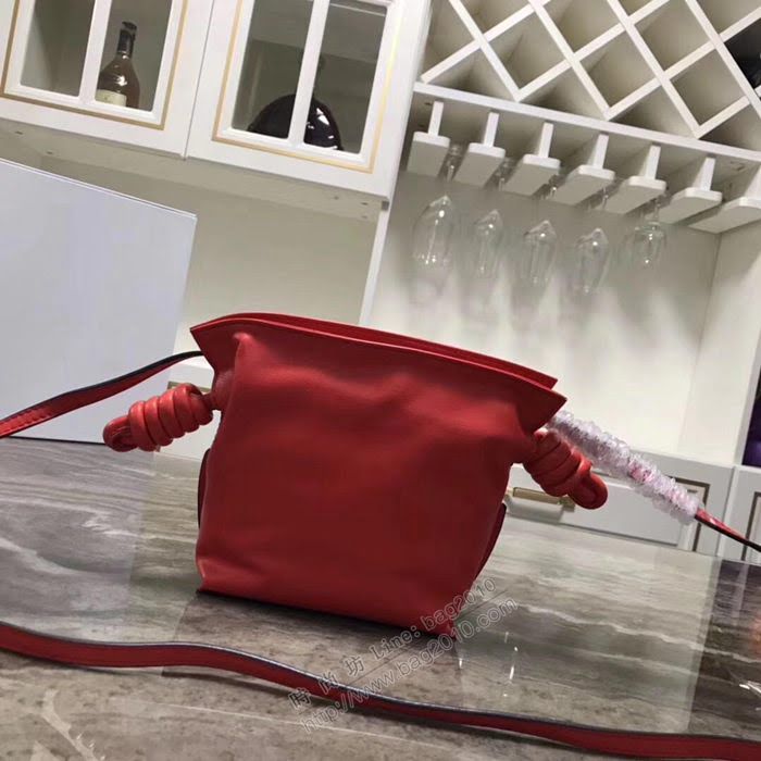 LOEWE女包 綿羊皮 Mini福袋 261843 羅意威女斜挎包  sl2073
